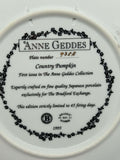 Anne Geddes "Country Pumpkin" Plate