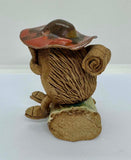 Pottery Travelling Echidna Figurine