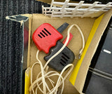 Tri-ang Scalextric Model Motor Racing Cars and Tracks With Grande Bridge