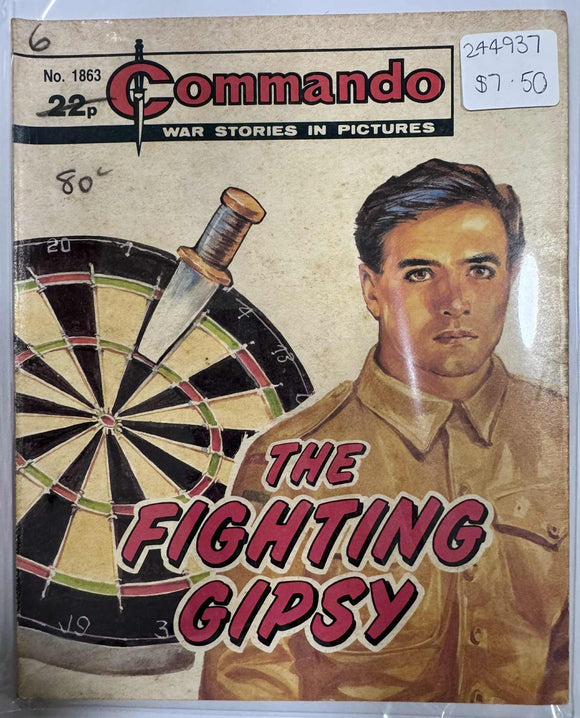 Commando Comic No.1863 The Fighting Gipsy