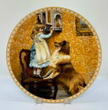 Vintage Royal Doulton Collector Plate, Say "Please" A Victorian Childhood
