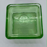 Depression Glass Butter Dish