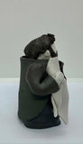 Clay Luciano Pavarotti Figurine