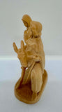 Josef Albl Holy Family Wood Carving Figurine of Joseph, Mary and Jesus