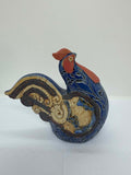 Malaysian Handicraft Tenmoku Pottery Rooster