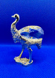 Cut Glass Emu Figurine