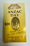 Anzac Day "Lest We Forget" Badge