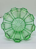 Depression Glass Bowl Green