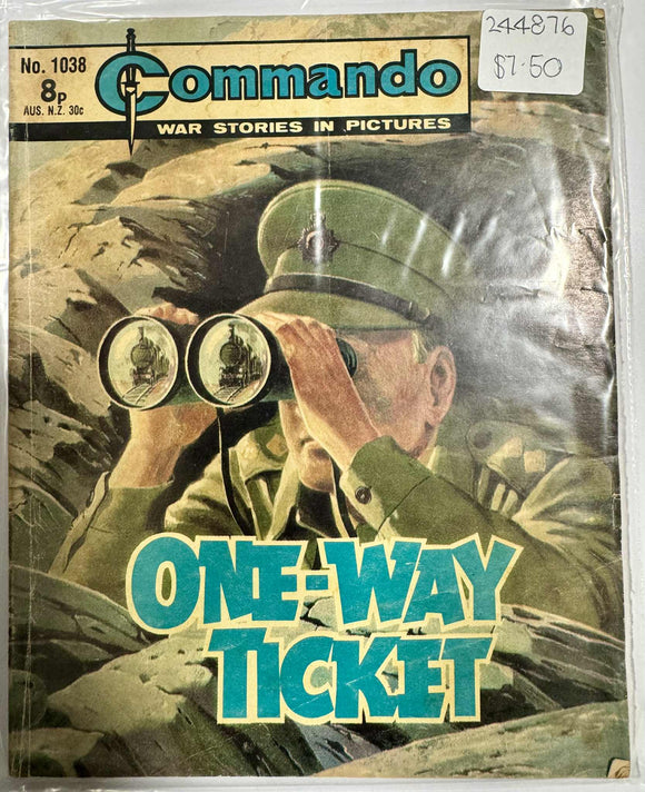 Commando Comic No.1038 One-Way Ticket