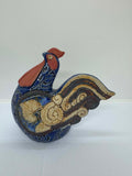 Malaysian Handicraft Tenmoku Pottery Rooster