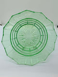 Green Glass Bowl