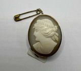 9ct Cameo Brooch