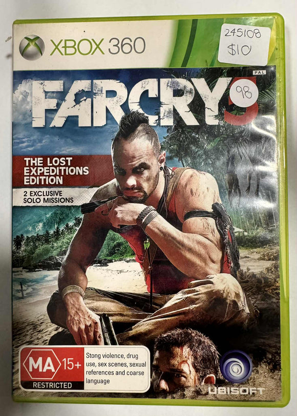 FarCry 3 Xbox 360 Game