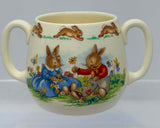 Vintage Royal Doulton Bunnykins Twin-Handled Mug