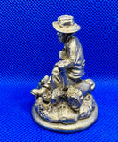 Pewter Australian Swagman Figurine