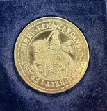 Charles 1 Oxford 1644 Medallic Crown Copy/Restrike