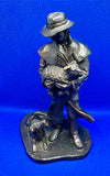 Bronze Sculpture "Best Mates" By Anna B. Holan