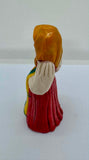 Vintage Hand-painted Pottery Figurine