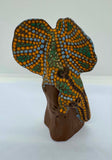 Hand Painted  Frilled-Neck Lizard