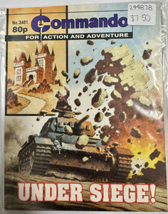 Commando Comic No.3481 Under Siege!