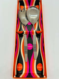 Wiltshire Cutlery Set of 8 Aztec Design