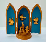 Hand-Carved Nativity Scene