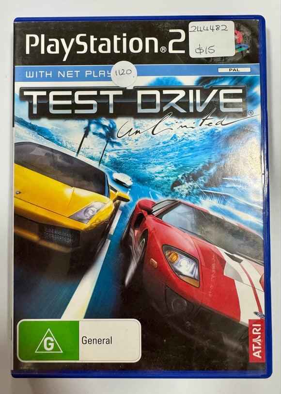 Test Drive Unlimited PS2 Game