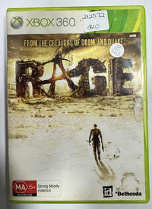 Rage Xbox 360 Game