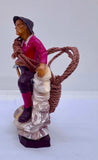 Vintage Itakian Resin Mountaineer figurine