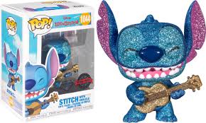 Pop Vinyl Figurine Lilo & Stitch Stitch with Ukulele Diamond Collection 1044