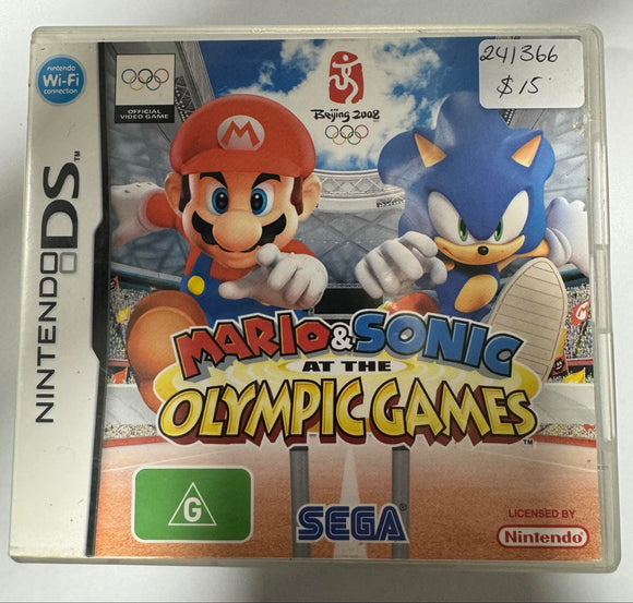Mario & Sonic at the Olympic Games DS Game