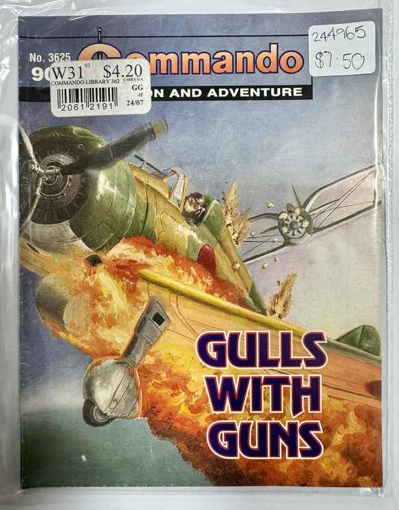 Commando Comic No.3625 Gulls With Guns