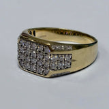 14kt Yellow Gold Diamond Cluster Ring Michael Hill