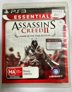 Assassin's Creed 2 PS3 Game