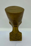 Nefertiti Brass Bust Figurine