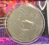 Melbourne 2006 Commonwealth Games 50 Cent Squash Uncirculated