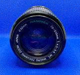 Hanimex 70-210mm F/4.5-5.6 Macro Focusing Zoom