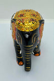 Hand-carved Hand-painted Wooden Elephant