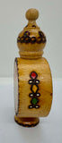 Vintage Bulgarian Wooden Perfume Bottle Holder