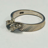 18ct White Gold and Diamond Ring