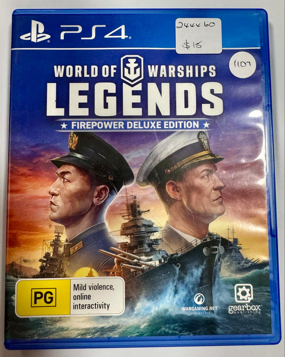 World of Warships Legends PS4 Game