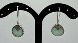Amazonite Brazil Silver Earrings