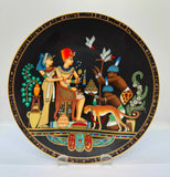 "Gifts From Faraway Places" The Legend Tutankhamun Plate
