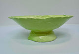 Carlton Ware "Wild Rose" Leaf Shaped Pedestal Dish