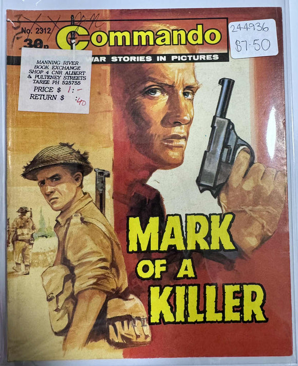 Commando Comic No.2312 Mark of a Killer