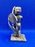 Vintage Royal Selangor Pewter "Boy With Kite" Figurine