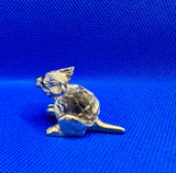 Cut Glass Potoroo Figurine
