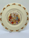 Royal Doulton Bunnykins Golden Jubilee Celebration Christening Plate