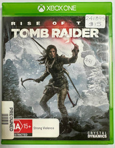 Rise of the Tomb Raider Xbox One game