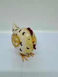 Painted Metal Hen